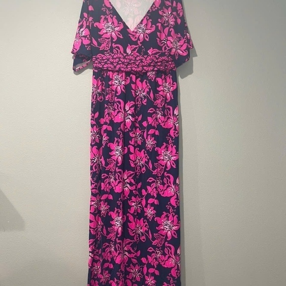NWOT LILLY PULITZER Parigi Boat Neck Maxi Dress - Picture 4 of 5